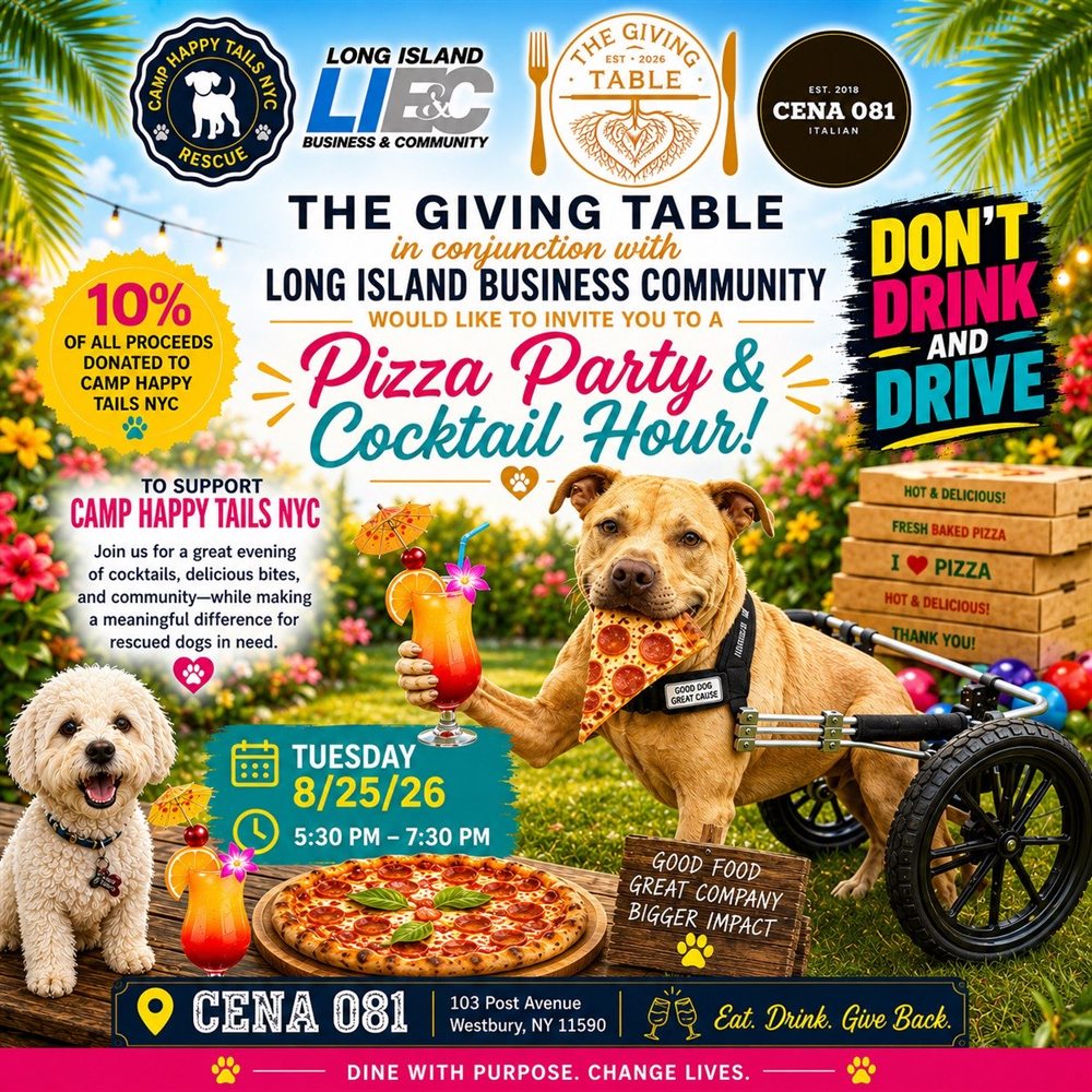 Pizza Party & Cocktail Hour